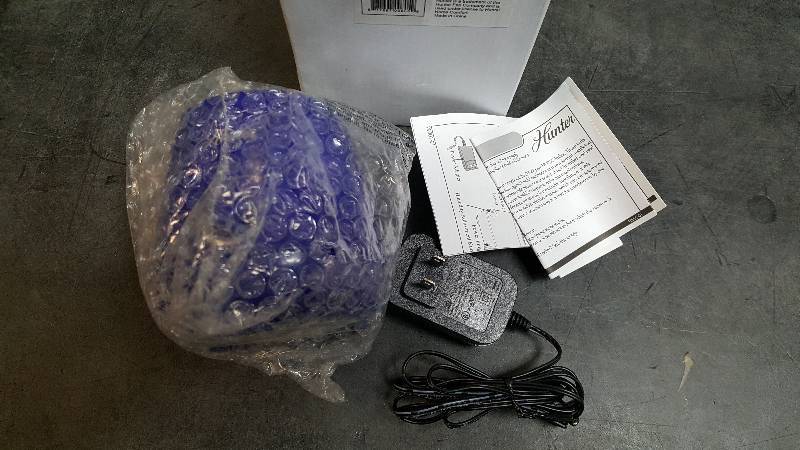 lot 3528 image: Hunter Personal Ultrasonic Humidifier  Blue