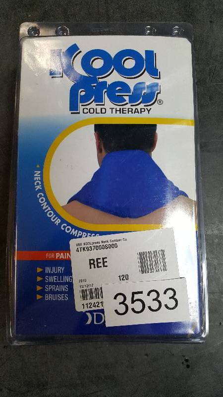 lot 3533 image: DMI KOOLpress Neck Contour Compress