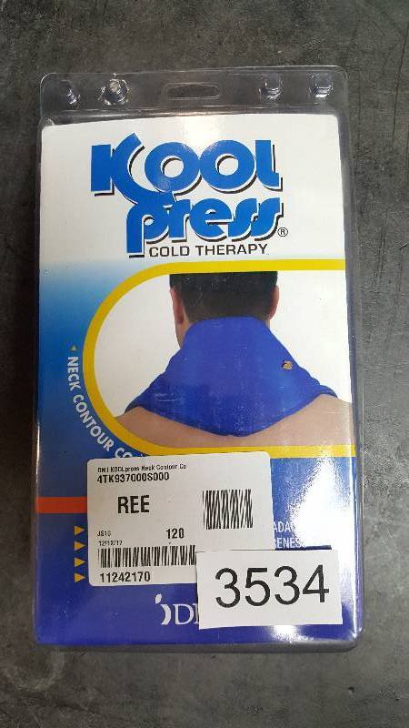 lot 3534 image: DMI KOOLpress Neck Contour Compress