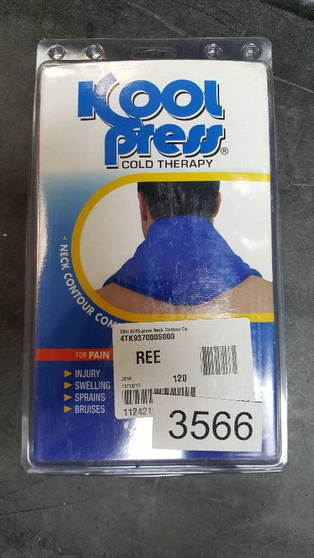 lot 3566 image: DMI KOOLpress Neck Contour Compress