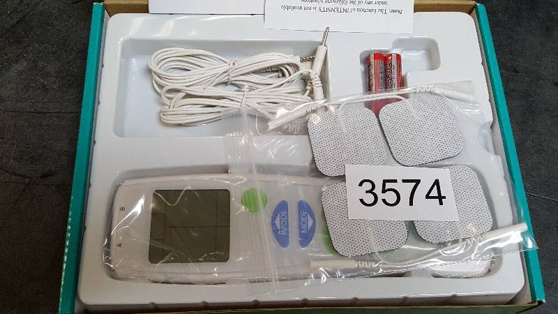 lot 3574 image: Prospera TENS Electronic Pulse Massager