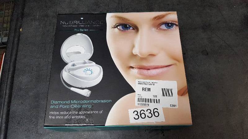 lot 3636 image: NuBrilliance Microdermabrasion System