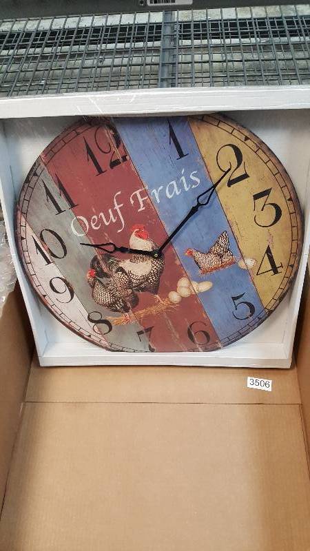 Florence De Dampierre 24 x 2 Wall Clock - Multi