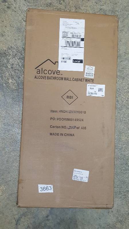 ALCOVE Bathroom WALL CABINET