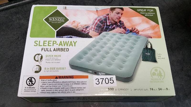 Wenzel Full Sleep-Away Airbed