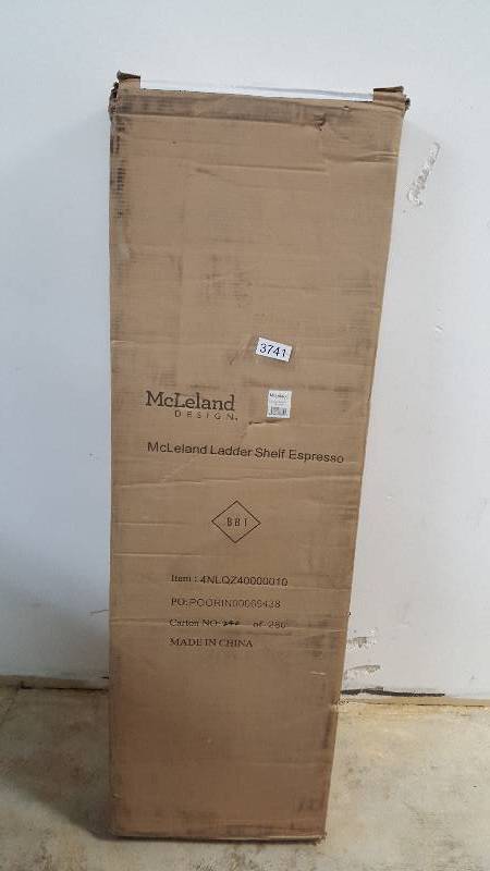 McLeland Design Ladder Shelf - Espresso