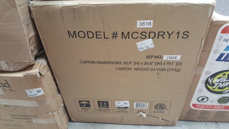 Magic Chef 2.6 cu. ft. Compact Dryer