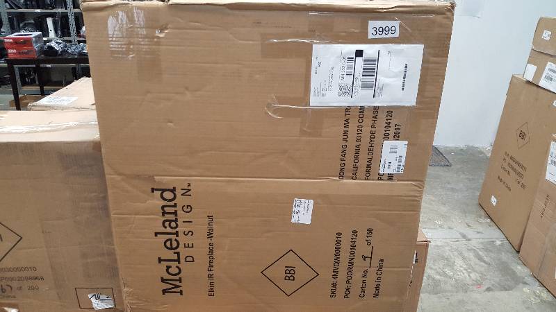Mcleland Design Elkin Infrared Fireplace Household Items