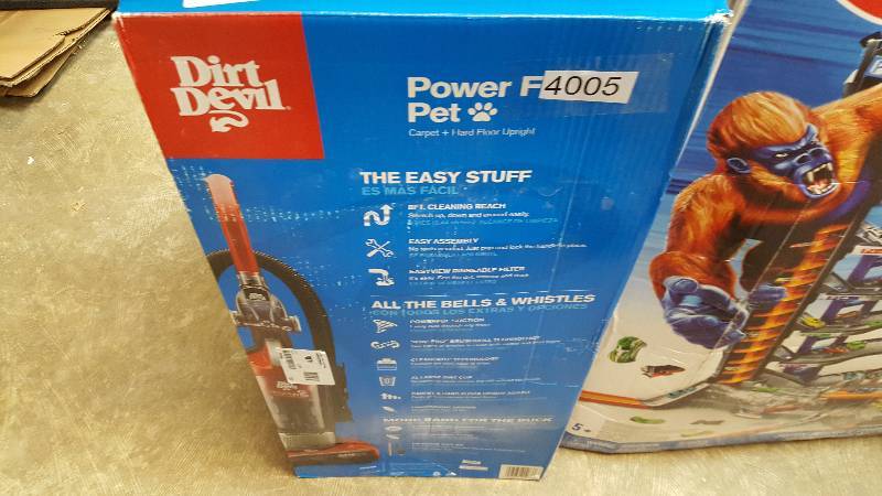 Dirt Devil Power Flex Pet Bagless Upright Vacuum