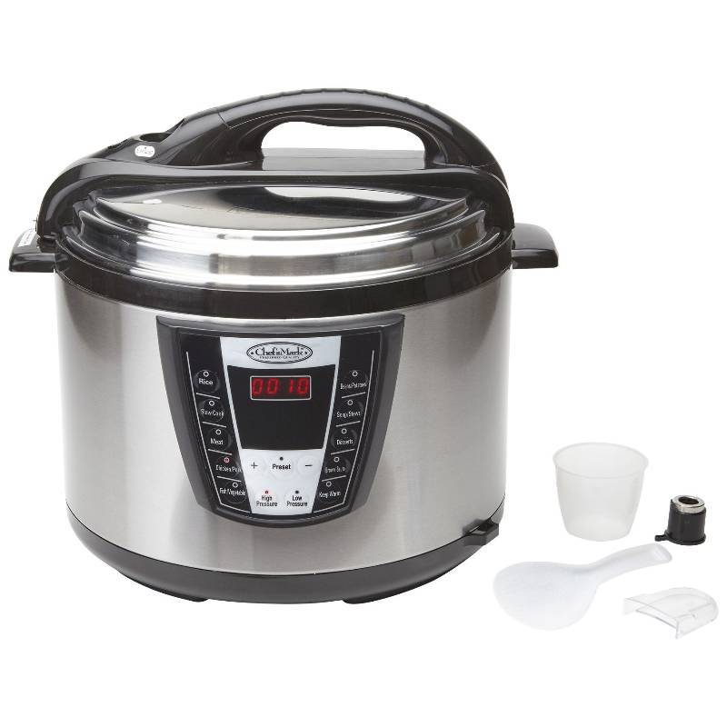 Chef’s Mark 10Qt. Electric Pressure Cooker with Slow Cook Function