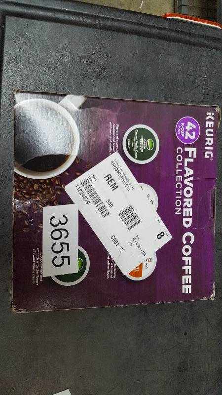 lot 3655 image: Keurig Flavored Coffee Collection K-Cup Pods 42-Pack