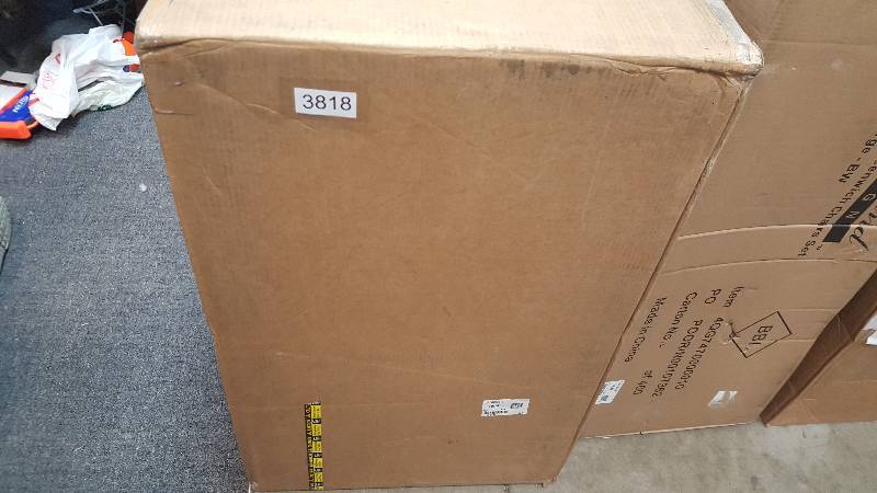 lot 3818 image: SPT 3.1 cu. ft. Double-Door Fridge - White