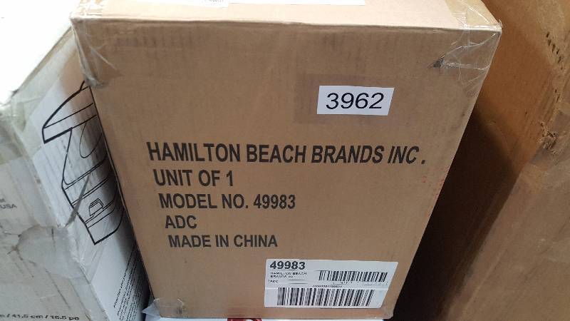 lot 3962 image: Hamilton Beach 2-Way FlexBrew Coffeemaker