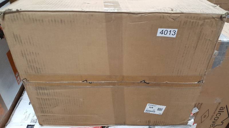 lot 4013 image: Magic Chef 1.3 Cu. Ft. 1000-Watt Countertop Microwave Oven - Stainless Steel