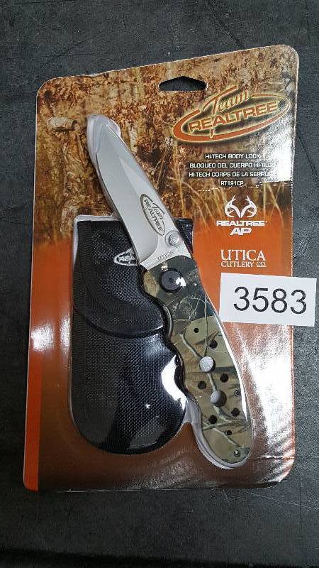 lot 3583 image: Kutmaster Folding Body Lock Knife