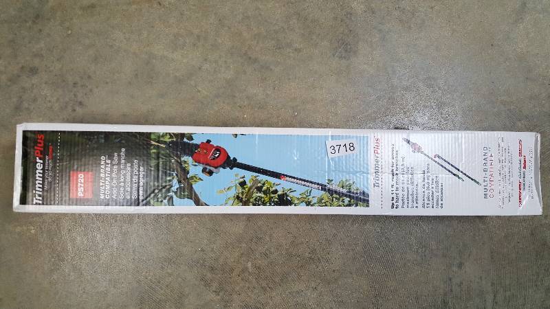 lot 3718 image: Troy-Bilt Trimmer Plus Pole Saw