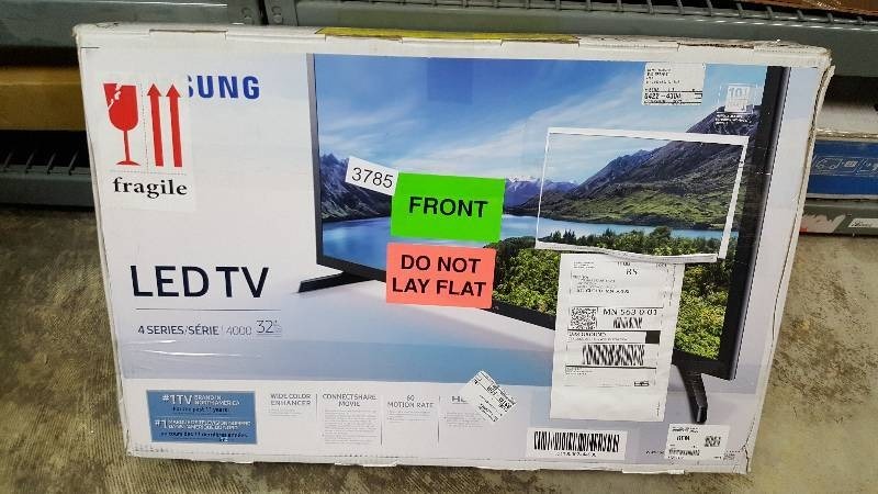 lot 3785 image: Samsung 32 720p LED TV - UN32J4000CF