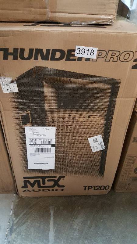 lot 3918 image: MTX 12 2-Way Speaker