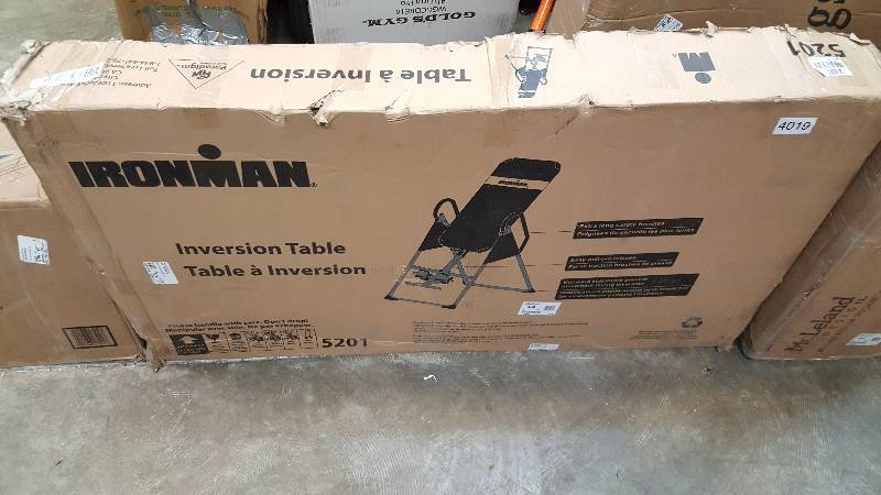 lot 4019 image: IronMan Gravity 1000 Inversion Table
