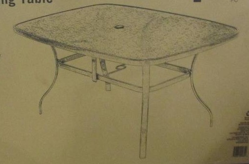 lot 74 image: navona patio table