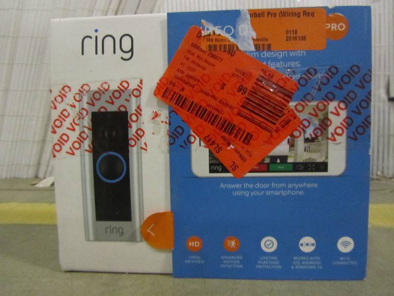 lot 86 image: Ring Video Doorbell Pro (Wiring Required)