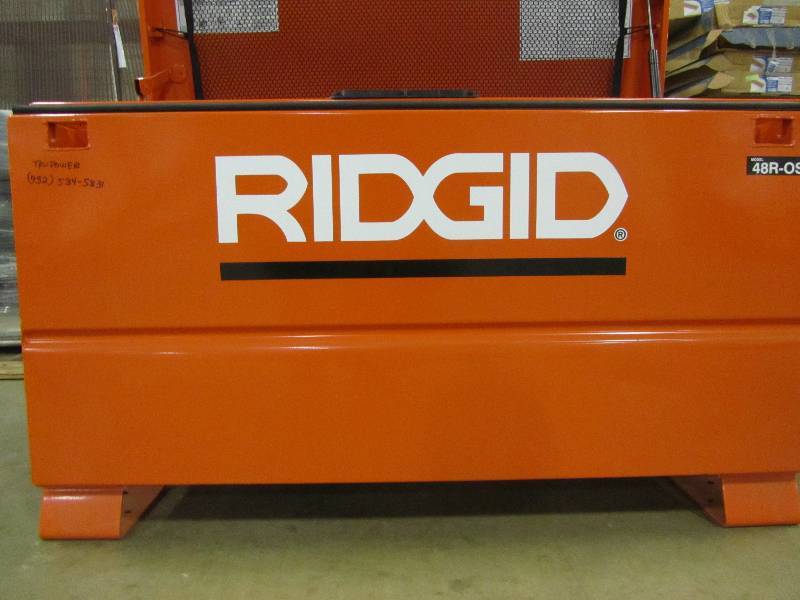 lot 90 image: RIDGID 48 in. x 24 in. Universal Storage Chest