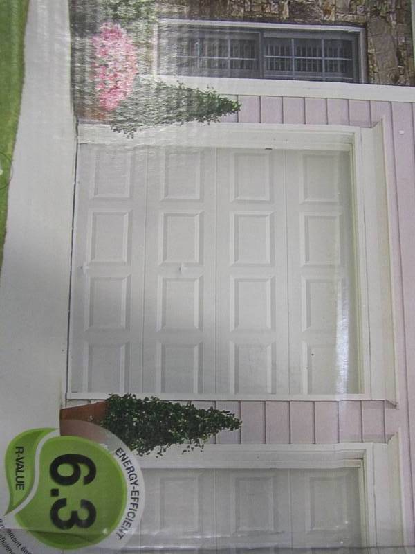 lot 39 image: Clopay Value Plus Series 8 ft. x 6 ft. x 6 in. 6.3 R-Value Insulated White Garage Door