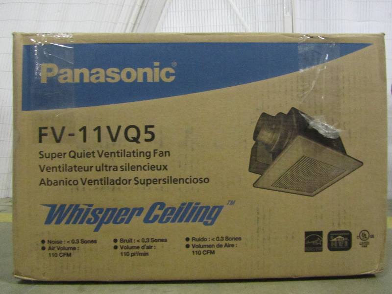 lot 45 image: Panasonic WhisperCeiling 110 CFM Ceiling Exhaust Bath Fan, ENERGY STAR