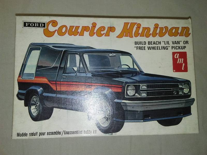 nib amt ford courier minivan pickup truck 2701 collectible amt mpc revell monogram model car kits new in box nib some quality assembled by an auto bodyman dewalt saw vikings tonka nib amt ford courier minivan pickup