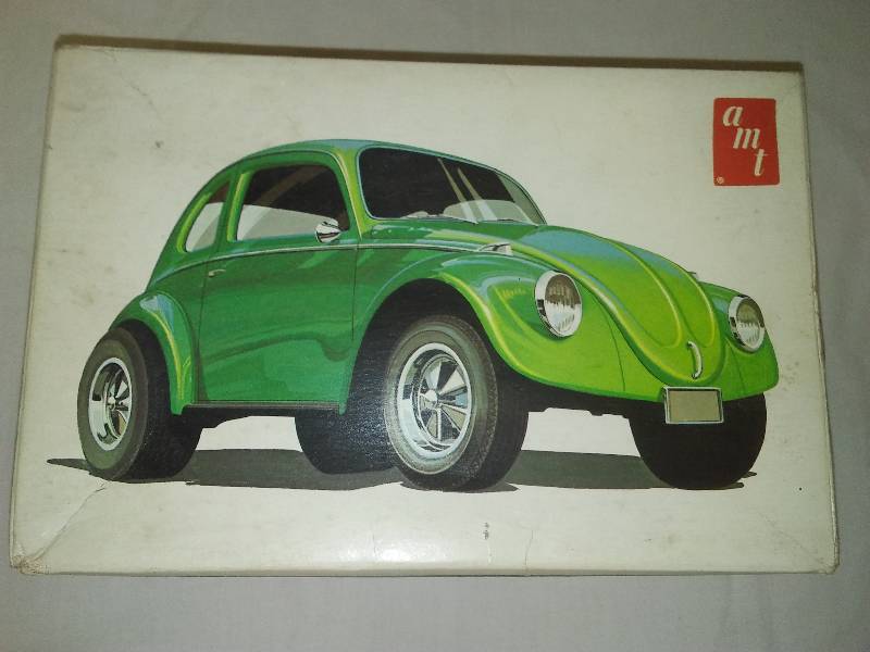 lot 7 image: NIB AMT Super Bug Gasser Flat window VW, Volkswagen Bug Beetle