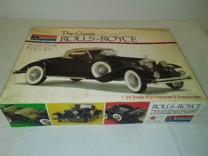 lot 64 image: NIB Monogram 1931 Rolls-Royce Phantom II Convertible Museum Pieces