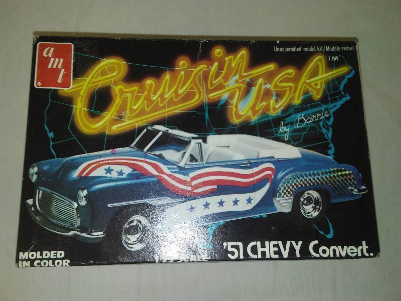 lot 70 image: AMT 1951 Chevy Convertible 1951 Chevrolet