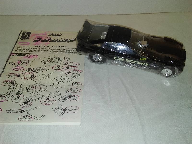 lot 113 image: AMT The Champ Ford Mustang Drag Car T350601, assembled