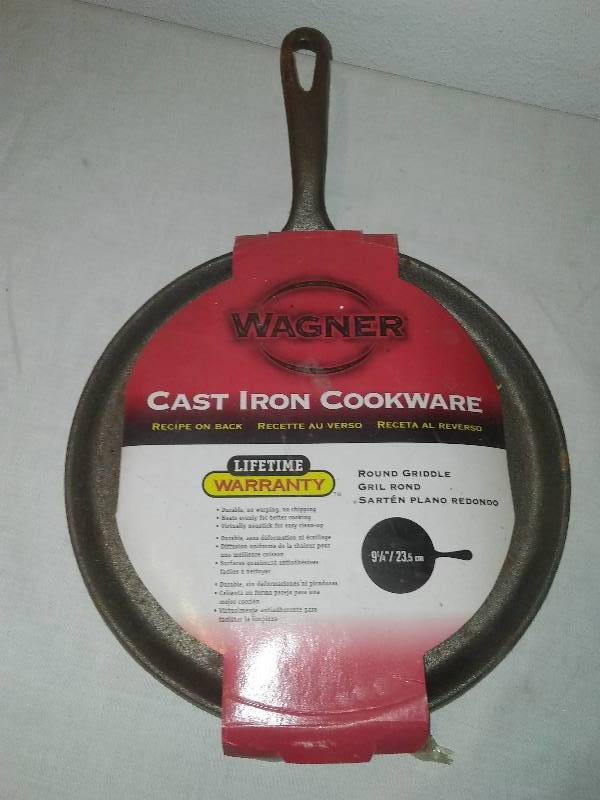 lot 143 image: Wagner Cast Iron Skillet  New