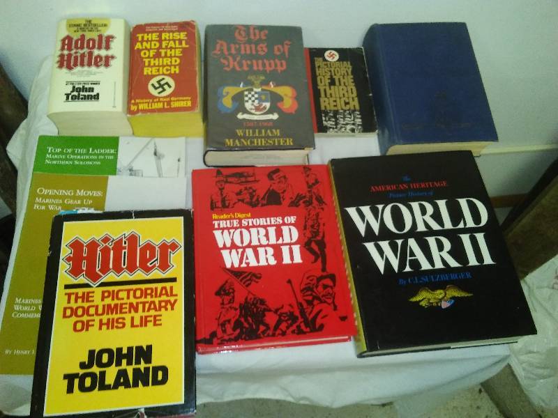 lot 92 image: WWII Books  Amazing Collection