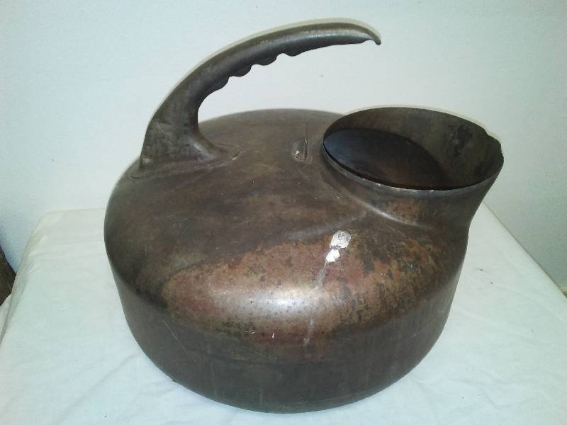 lot 94 image: Vintage Stainless-Steel Milk Surge, Nice Condition Patina