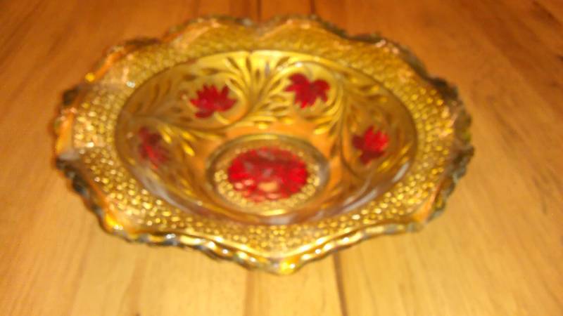 lot 47 image: Goofus Glass Red Gold, circa 1897  1920