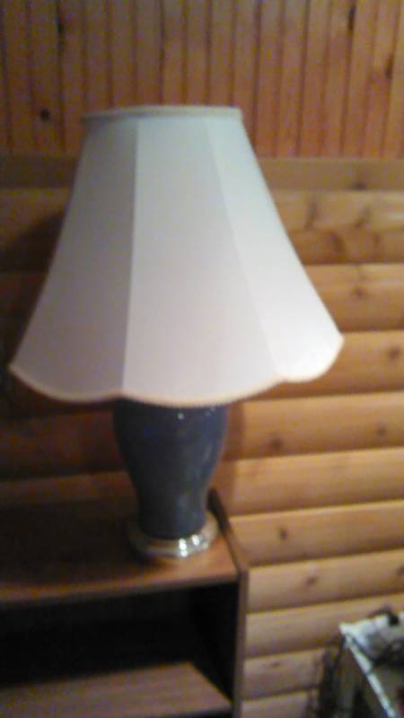 lot 69 image: Bookcase and lamps (2)