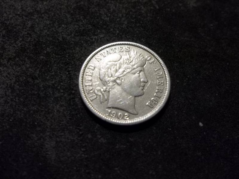 1902 O Barber Dime