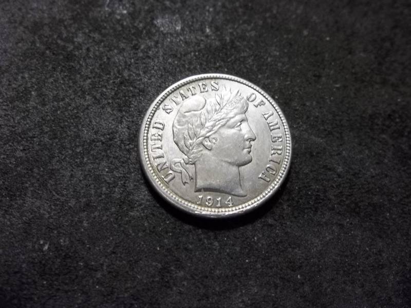1914 Barber Dime