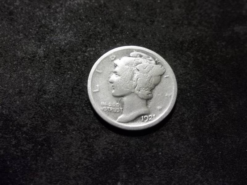 1921 Mercury Dime