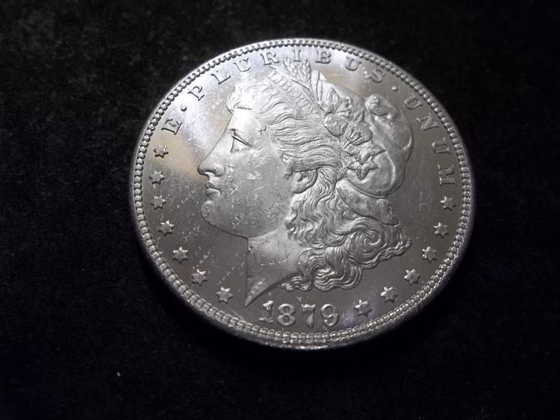 1879 S Reverse 79 Morgan Silver Dollar