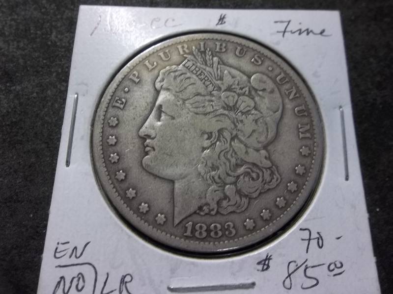 1883 CC  Morgan Silver Dollar
