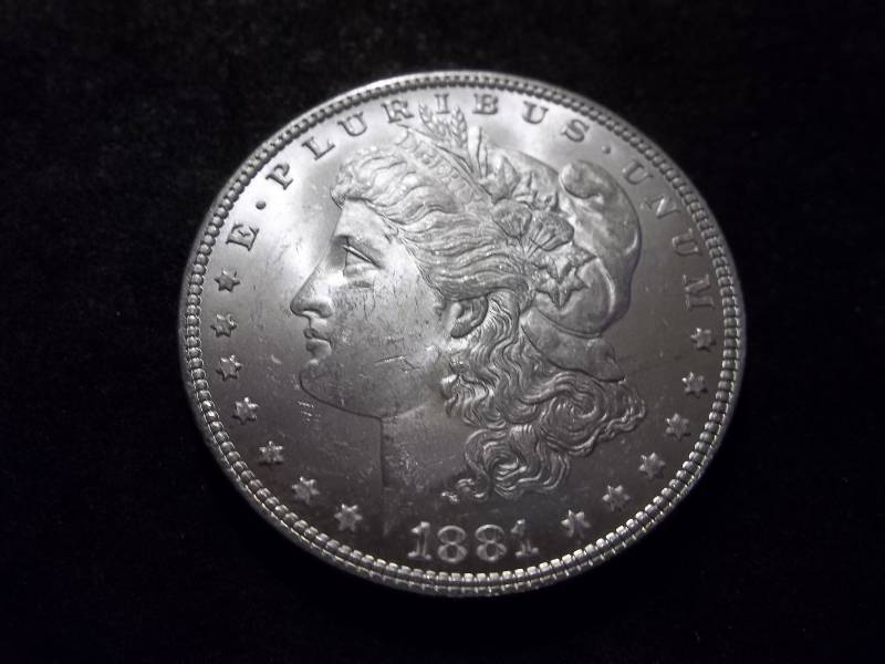 1881 Morgan Silver Dollar