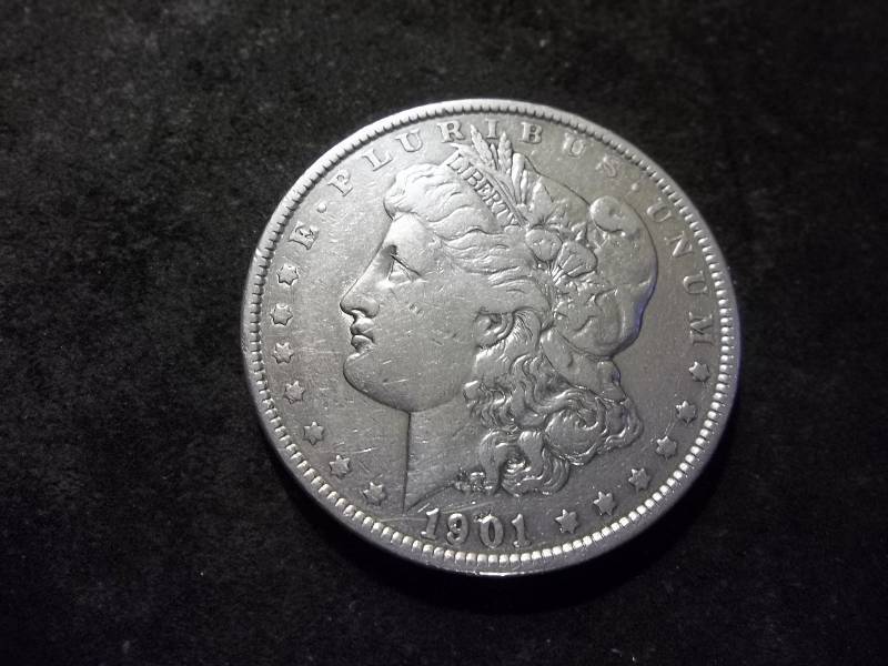 1901  Morgan Silver Dollar