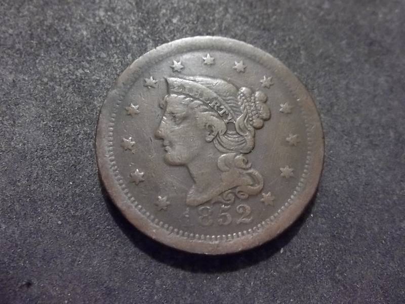 1852 Large Cent
