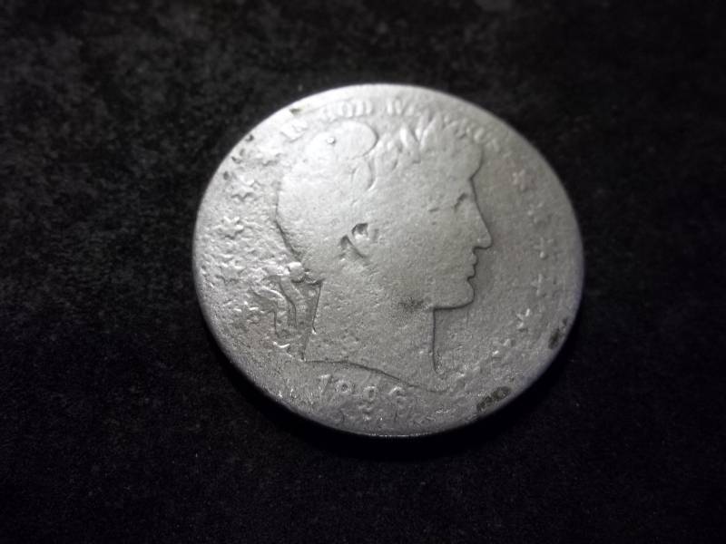 1896 O Barber Half Dollar