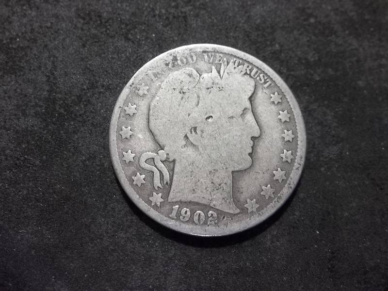1902 Barber Half Dollar