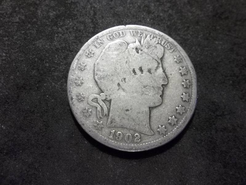 1902 O Barber Half Dollar
