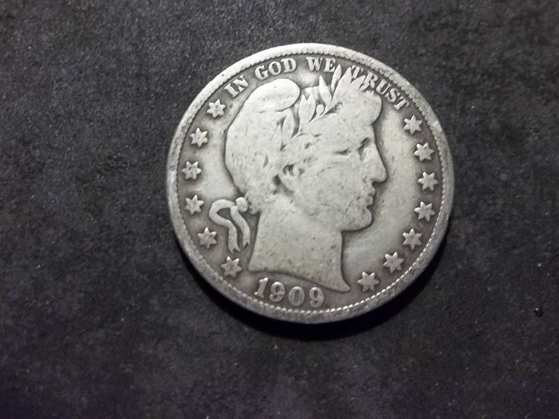1909 Barber Half Dollar